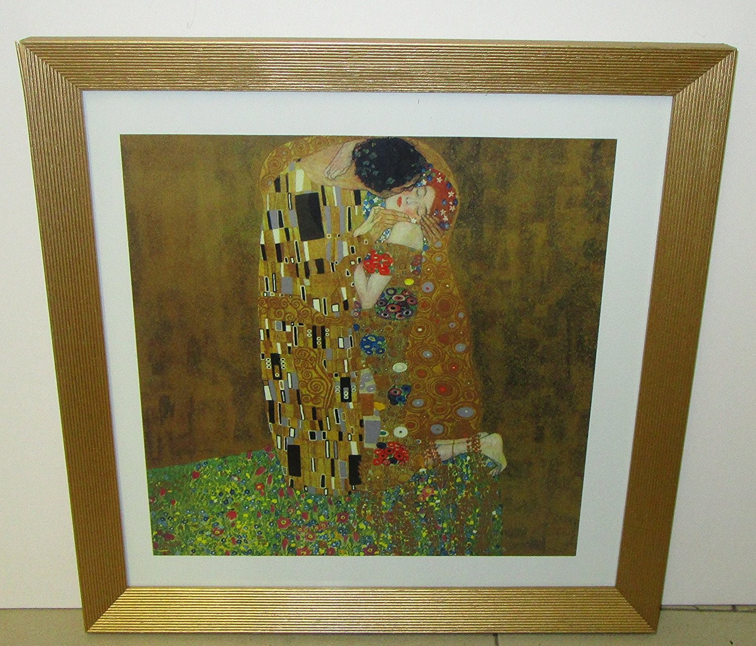 Gustav Klimt Kunstdruck im Echtholzrahmen