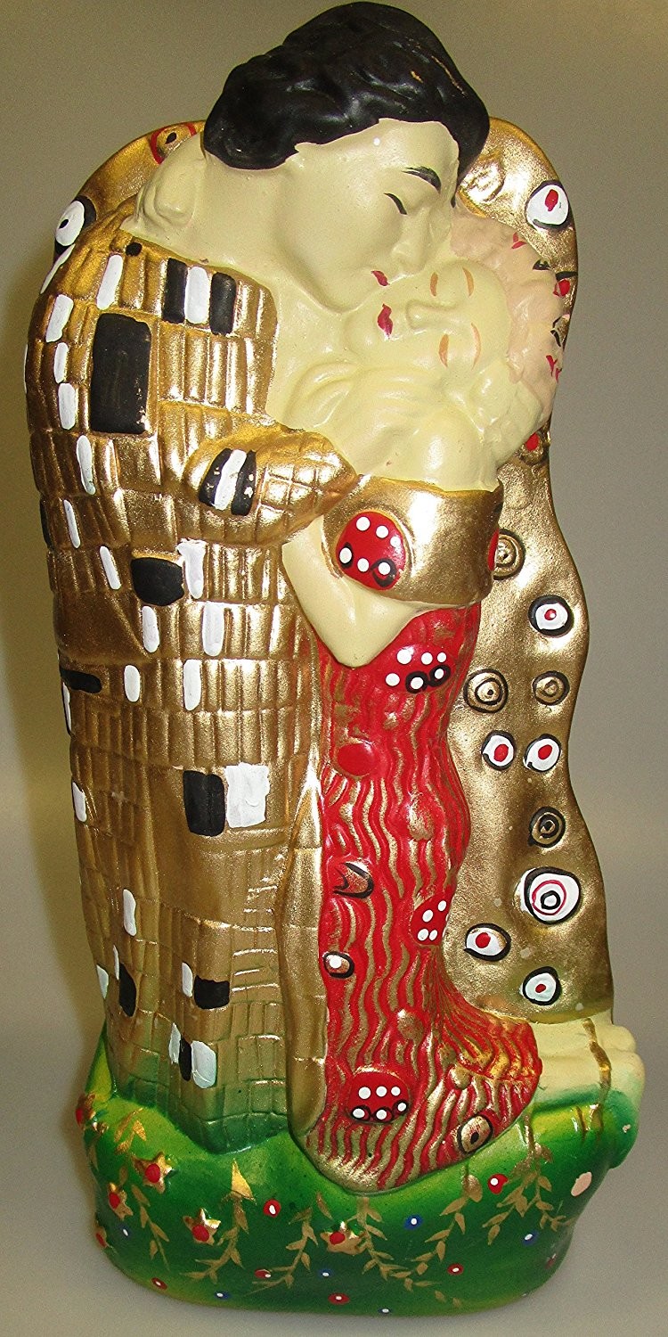 Skulptur Gustav Klimt, groß