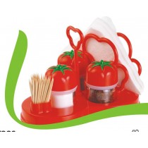 Tisch-Gewürz-Set Tomate, 4-tlg.