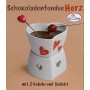 Schoko-Fondue "Herz"